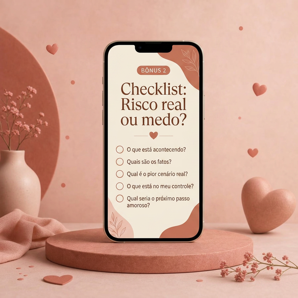 Checklist: Risco real ou medo?