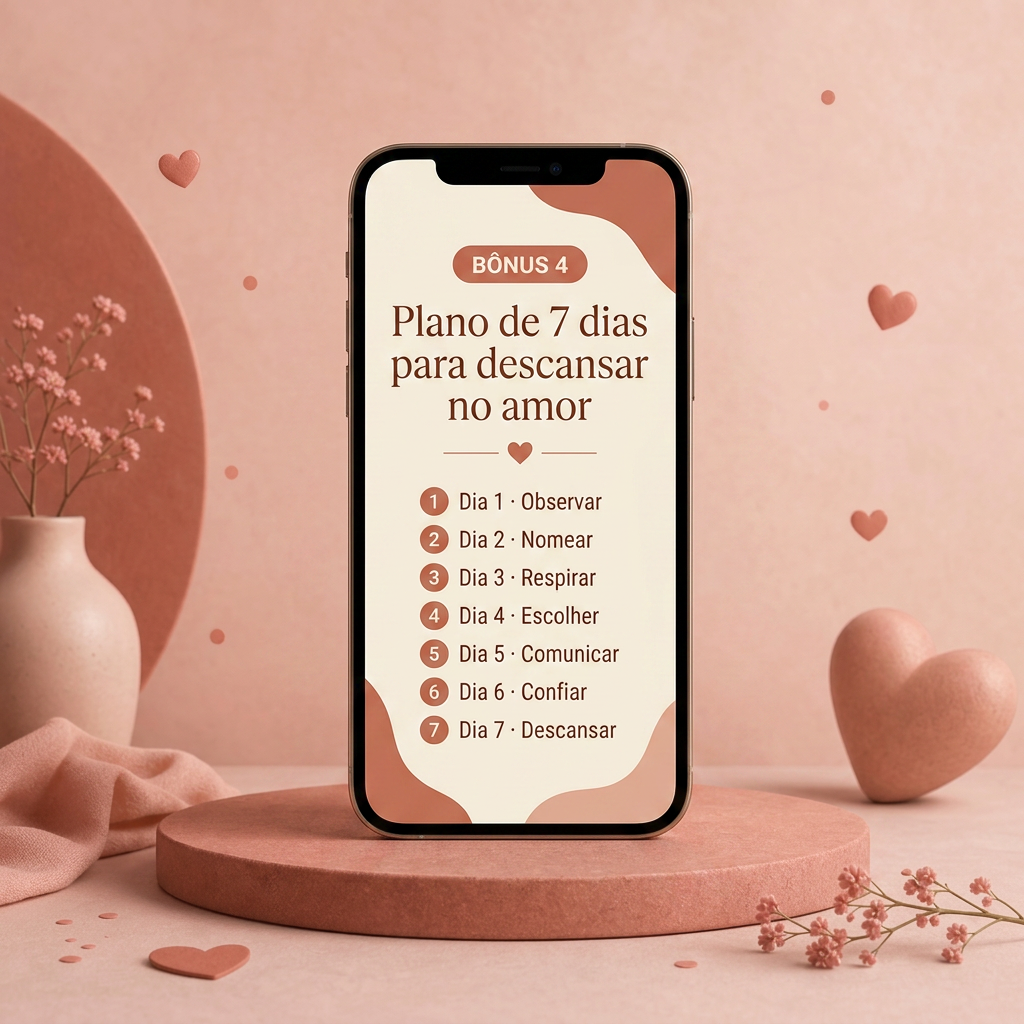 Plano de 7 Dias para descansar no amor